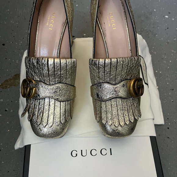 Authentic Gucci double GG shoes - Picture 3 of 10